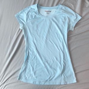 Express core performance mixed fabric tee